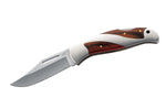 Couteau pliant Herbertz 203111 manche acier / pakkawood 11,2cm + coffret en bois