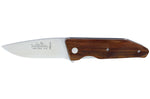 Couteau pliant artisanal Salamandra Hela manche cocobolo 11cm + étui