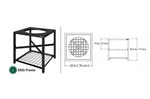 Table modulaire pour barbecue Big Green Egg Large