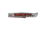 Couteau pliant Laguiole Herbertz 231112 manche bois de cognassier 12cm + tire-bouchon