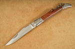 Couteau pliant Laguiole Herbertz 231112 manche bois de cognassier 12cm + tire-bouchon