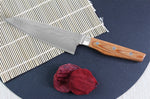 Couteau de chef japonais Shimomura Un-Ryu 17cm damas 33 couches