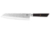 Couteau de chef kiritsuke Kotai lame martelée 20cm manche ébène avec fourreau