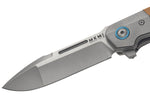 Couteau pliant MKM Clap By LionSteel MK.LS01OT manche Olivier/Titanium 11cm + étui
