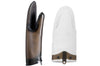Gant de cuisine Mastrad Orka'Tex en coton et silicone - Noir