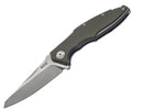 Couteau pliant MKM Raut By Viper MK.VP01GBGR manche en titanium/G10 vert 12cm + étui