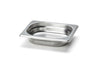 Petit bac gastronorme en inox pour planche à découper Continenta - 17,5x16x4cm
