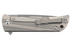 Couteau pliant Herbertz 533211 manche léger et robuste en titane 10,4cm