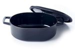 Cocotte ovale Beka Nori en fonte émaillée 31cm