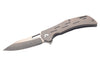 Couteau pliant Herbertz 593512 manche robuste en titanium gris 11,8cm