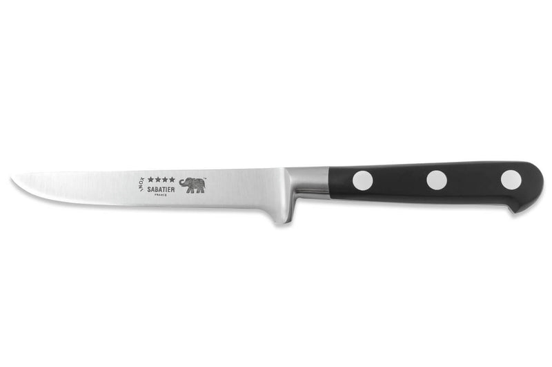 Couteau à désosser Sabatier Éléphant Idéal Forgé 13cm manche nylon noir