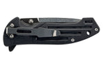 Couteau pliant Herbertz 583312 manche à rainures antidérapantes en G10 11,7cm + étui