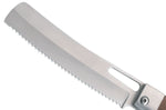 Couteau pliant Herbertz 314913 lame dentée manche en bois de tagayasan 12,6cm
