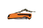 Couteau pliant Herbertz 564712 manche en ABS orange 12cm avec cordon