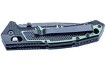 Couteau pliant Herbertz 597013 axis lock manche aluminium 12,8cm