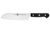 Couteau santoku ZWILLING Gourmet 18cm alvéolé manche riveté