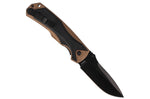 Couteau pliant Herbertz 533512 lame noire et manche ergonomique bi-matière 12cm