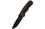 Couteau pliant Herbertz 533512 lame noire et manche ergonomique bi-matière 12cm