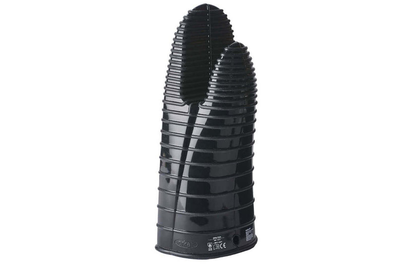 Gant de cuisine Mastrad Orka Flex XXL en silicone noir à rainures