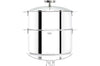 Cuiseur Cristel Biome diamètre 24cm cuisson saine
