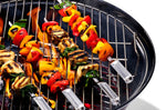 Set de 6 piques à brochettes OXO en acier inoxydable réutilisables