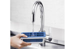 Bac à glaçons XL OXO en silicone avec couvercle - 18,4x13x3,6cm