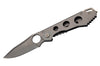 Couteau pliant Herbertz 587610 tout inox finition mat manche 10cm