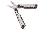 Pince multifonction Herbertz 571300 tout inox 9 pièces manche ajouré 10,5cm + étui nylon