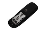 Pince multifonction Herbertz 571300 tout inox 9 pièces manche ajouré 10,5cm + étui nylon