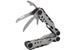 Pince multifonction Herbertz 571300 tout inox 9 pièces manche ajouré 10,5cm + étui nylon