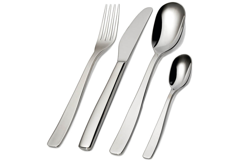 Ménagère 24 couverts Alessi Knifeforkspoon acier inox 18/10 design par Jasper Morrison
