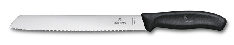 Couteau à pain lame 21cm manche noir Victorinox 6.8633.21