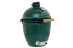 Pack Big Green Egg Large barbecue + convEGGtor + table modulaire + meuble d'extension + 6 roulettes