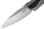 Couteau pliant Kershaw Collateral KS.5500 manche en acier et fibre de carbone gris 11,7cm
