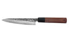 Couteau universel Sayuto Séquoia San Mai martelé 13,5cm