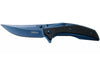 Couteau pliant Kershaw Outright KS.8320 manche en acier/G10 bleu 11,1cm