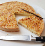 Cercle à tarte perforé rond De Buyer en inox