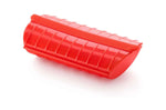 Coffret vapeur Lékué rouge avec filtre - 1 à 2 personnes