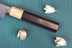 Couteau universel japonais artisanal Takeshi Saji VG10 Gold 13,5cm