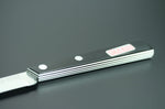Couteau de table GÜDE Universel 10cm micro-denté manche noir/blanc