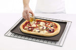 Tapis à pizza Lékué 30x40cm en silicone Platinum marron