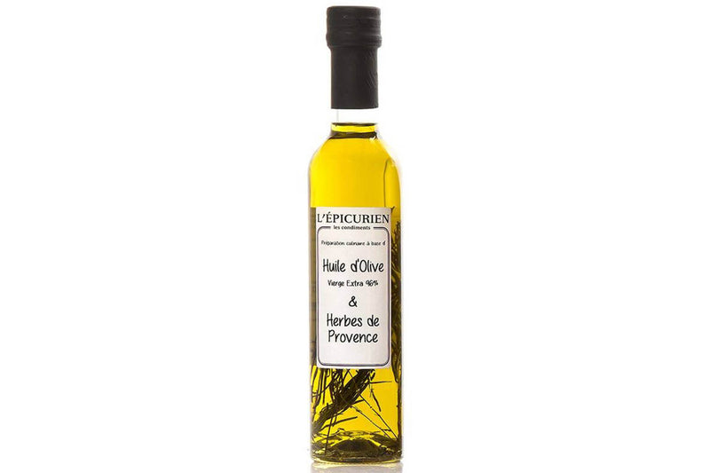 Huile d'Olive Vierge Extra 96% & Herbes de Provence L'Épicurien 25cl