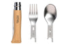 Set Picnic Plus Opinel avec couteau N°08 avec fourchette et cuillère