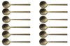Set de 12 cuillères de table Culter Kodai 17cm - Vintage Gold