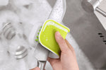 Brosse Joseph Joseph pour couteaux et couverts en polymère vert