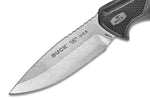 Couteau Buck 684 Bucklite Max II Large 0685BKS lame 10,2cm manche caoutchouc noir + étui polyester