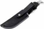 Couteau Buck 103 Skinner 0103BKS lame 10,2cm manche résine phénolique noir/alu avec étui en cuir