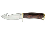 Couteau Buck 191 Zipper 0191BRG lame guthook 10,5cm manche bois de noyer + étui cuir