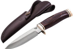 Couteau Buck 192 Vanguard 0192BRS lame 10,8cm manche bois de noyer + étui cuir