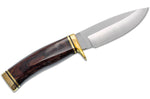 Couteau Buck 192 Vanguard 0192BRS lame 10,8cm manche bois de noyer + étui cuir